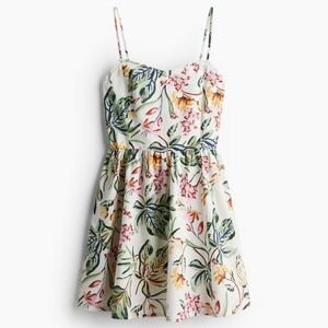 ✨️2/$30 NWT H&M Cotton Flared Skirt Dress